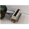 Image 3 : Tonka Metal Tractor Toy & Seeder - Some Wear