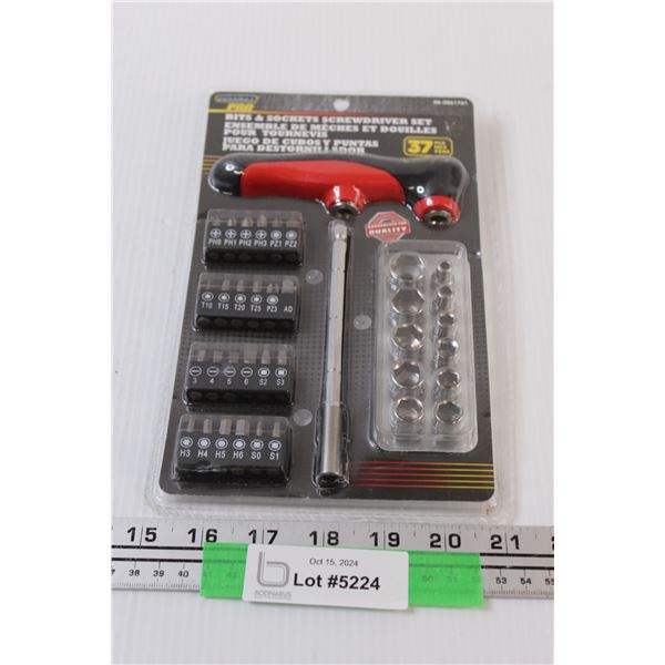 Duramax Pro Screwdriver & Metric Socket Set - Appears New