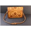 Image 5 : Vintage Leather Handtooled Floral Shoulder Purse