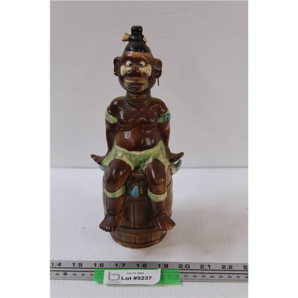 Black Americana Decanter - 10.5" Tall