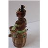 Image 5 : Black Americana Decanter - 10.5" Tall