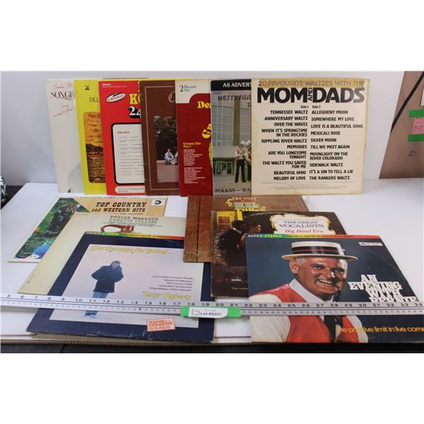 (13) Records: Barbra Streisand & Assorted Folk & Country Artists