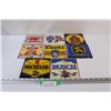 Image 1 : (8) Beer Glass Tiles - Assorted - 6" Tiles