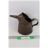 Antique 1 Quart E.T.Wright Oil Can With Spout