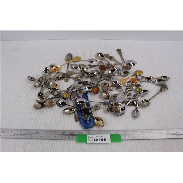 Assorted Lot Of Collector Spoons