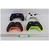 Image 1 : (1) PlayStation 4 Controller, (3) Xbox One Controllers, 1 is Damaged