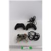 Image 1 : (1) Xbox 360 Controller, (2) Xbox One Controllers