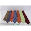 Image 1 : (7) Neck Ties, Eredi Pisano, Alfred Dunhill, Renechagal, Misc.