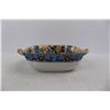 Image 2 : Vintage Hand Painted Noritake Floral Bowl w/ Handles- Made In Japan