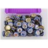 Image 2 : Pencil Case Full Of NHL Stanley Cup Champion Bottle Caps, Montreal Canadians, Boston Bruins, New Jer