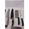 Image 4 : Various Home Kitchen Knives/ Cleavers, Kitchen-Aid, Home Basics, Cuisinart, Misc.