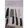 Image 5 : Various Home Kitchen Knives/ Cleavers, Kitchen-Aid, Home Basics, Cuisinart, Misc.