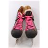 Image 2 : Vintage DAOUST Custom Pro Hockey Skates- Size 11 1/3