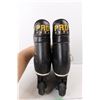 Image 4 : Vintage Black Blade Runner Pro Puck Roller Blades -Size 6