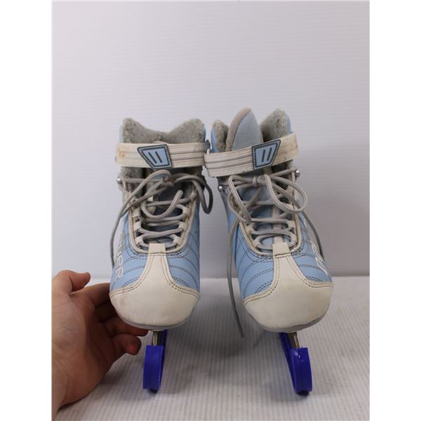 Bauer Figure Skates w/ Blade Guards- Women's Size 7
