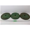 Image 1 : (3) York 25lb Barbell Plates