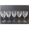 Image 3 : Glass Decanter w/5Glasses