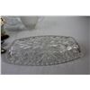 Image 7 : Glassware - Crystal Dish w/Lid - Ceramic Creamer & Sugar Bowl - Collector Spoons - Crystal Dish