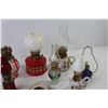 Image 4 : (12) Miniature Oil Lamps