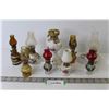 Image 1 : (9) Miniature Oil Lamps