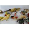 Image 4 : (15) Plastic Feathered Birds