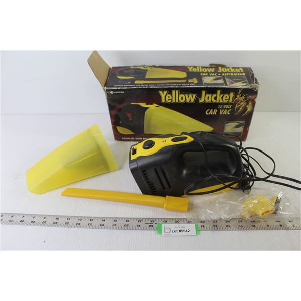 Yellow Jacket 12v Car Vacuum