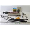 Image 1 : Honing Tool - Long Vice Grip - (4) Snap-in Rubber Valve Stems - Zip Ties - Filter Wrench - Misc. Ite