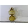 Image 2 : Amber Glass Oil Lamp