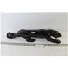 Image 1 : Ceramic Panther w/Green Jeweled Eyes