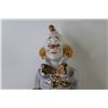 Image 2 : Ceramic Iridescent Clown Figurine (14 1/4")