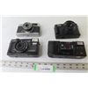 Image 1 : (4) Cameras - Minolta - Time - Olympus - F4 (all are as is)