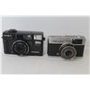 Image 2 : (4) Cameras - Minolta - Time - Olympus - F4 (all are as is)
