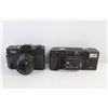 Image 3 : (4) Cameras - Minolta - Time - Olympus - F4 (all are as is)