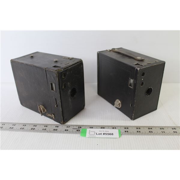 (2) Brownie Box Cameras (as is)