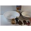 Image 7 : Enamel & Plastic Bowls, Pedi Paws - Tested, Figurines, Christmas Ornament, Black's DX Camera and Ass
