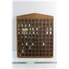 Image 1 : Assorted Thimbles and Wooden Display Rack