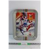 Image 1 : XV Olympic Coca Cola Winter Games Calgary 1988 Collectible Tray 13'' x 10''