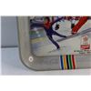 Image 4 : XV Olympic Coca Cola Winter Games Calgary 1988 Collectible Tray 13'' x 10''
