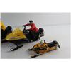 Image 2 : (3) Snowmobile Toys