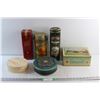 Image 1 : Assorted Tins and Storage Box