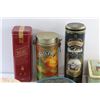 Image 2 : Assorted Tins and Storage Box