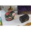 Image 13 : Decorative Paddle, Document Organiser Rack, Bell, Brass Vase, Jewelry Box and Assorted Items