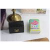 Image 7 : Decorative Paddle, Document Organiser Rack, Bell, Brass Vase, Jewelry Box and Assorted Items