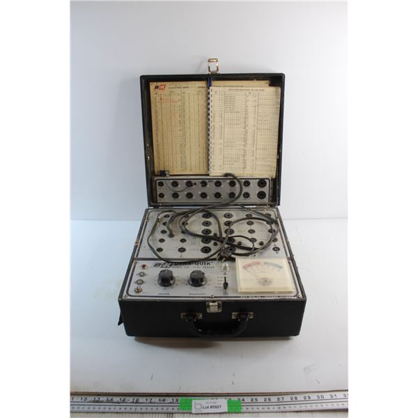 Vintage Dyna-Quik Tube Tester - As Is