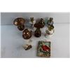 Image 8 : Miniature Kerosene Lamps and Ceramic Decorations