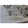 Image 10 : Glass Cups, Mugs, Vase, Kem Plastic Playing Cards and Small Storage Box
