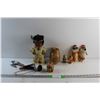 Image 1 : Indigenous Doll, Salt & Pepper Shakers, Horn and Assorted Items