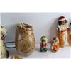Image 9 : Indigenous Doll, Salt & Pepper Shakers, Horn and Assorted Items