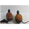 Image 9 : (2) Vintage Duck Outdoor Lights - As Is, Cracked