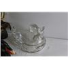Image 4 : Duck Decorations and Glass Duck Candy Dish